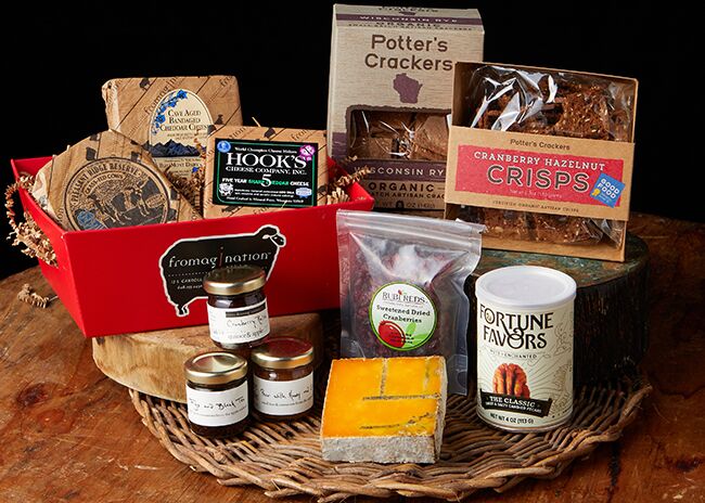 This is a picture of Fromagination's Award-Winning Collection Gift Set.