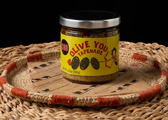 This is a picture of Cibo Olive You Tapenade, offered by Fromagination.