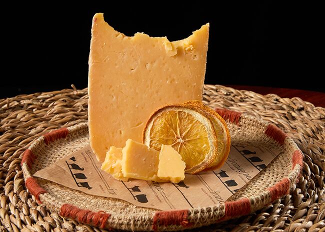 This is a picture of Hill Valley Dairy's Luna cheese, offered by Fromagination.