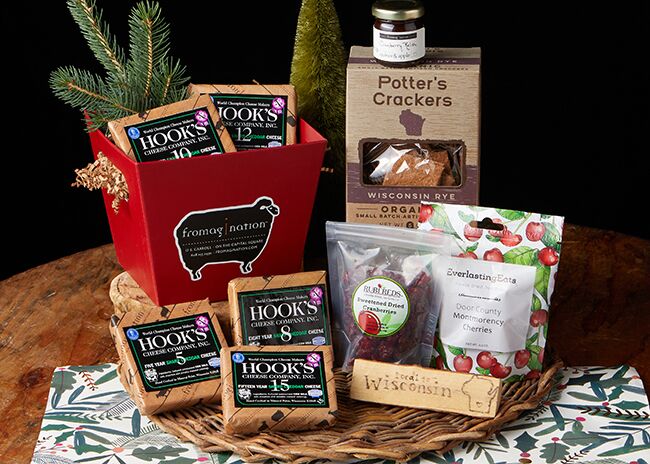 Cheddar Lovers Gift Set - Fromagination - Wis. artisan cheese