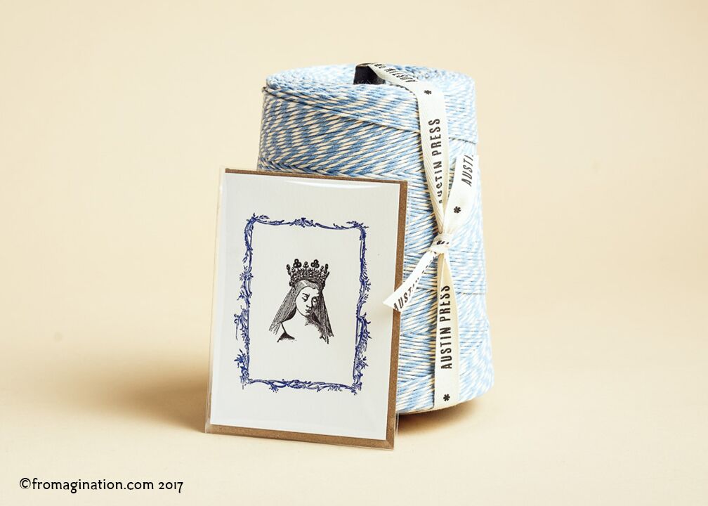 Blue & White Baker's Twine - Image 2