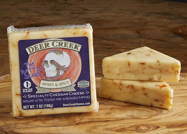This is a picture of Rattle Snake cheese.
