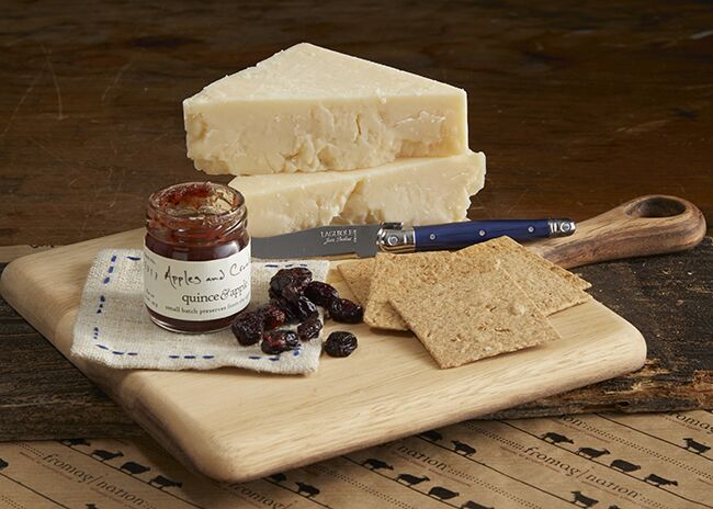 This is a picture of Triple Play cheese, featured by Fromagination.