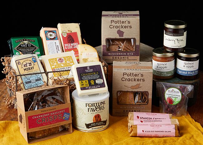 Wisconsin Sampler Gift Set - Fromagination - Wis. artisan cheese