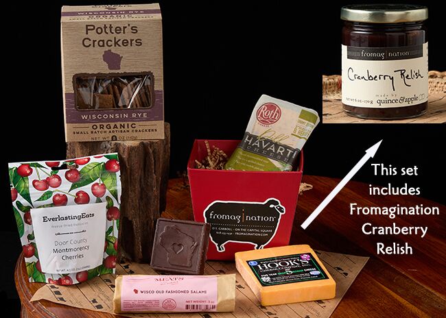 Wisconsin Celebration Gift Set - Fromagination - artisan cheese