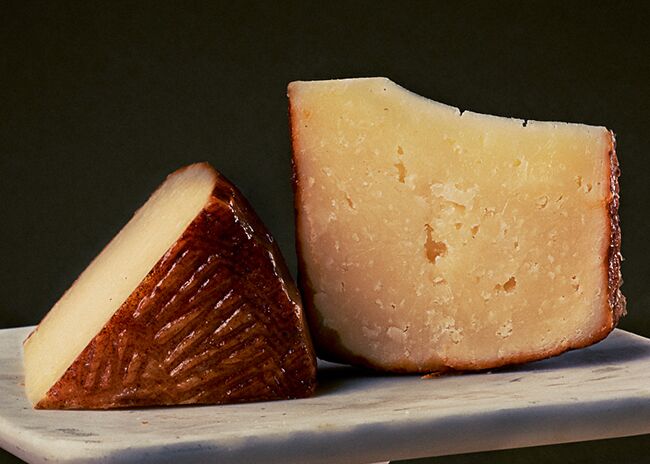 This is a picture of Roth's Canela cheese, offered by Fromagination.