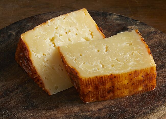 This is a picture of Roth's Canela cheese, offered by Fromagination.
